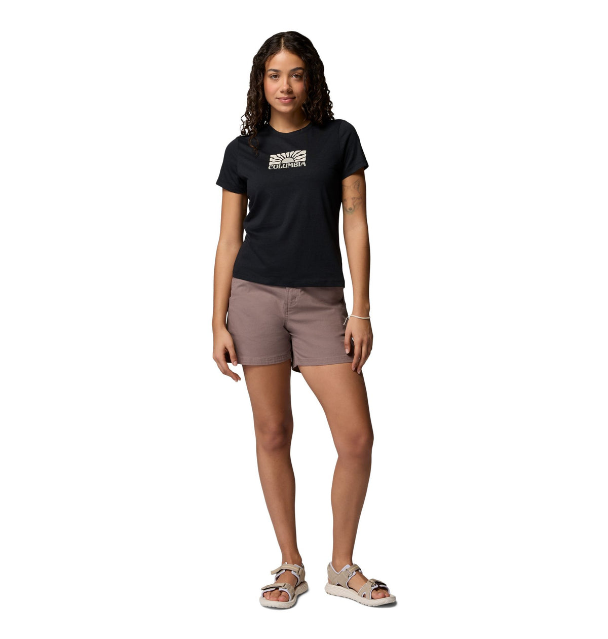 Columbia Ruby Springs™ Graphic Fitted Shortsleeve – schwarz