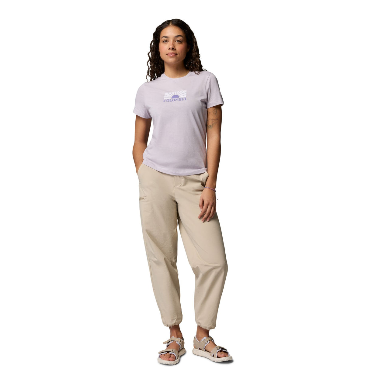 Columbia Ruby Springs™ Graphic Fitted Shortsleeve – lila