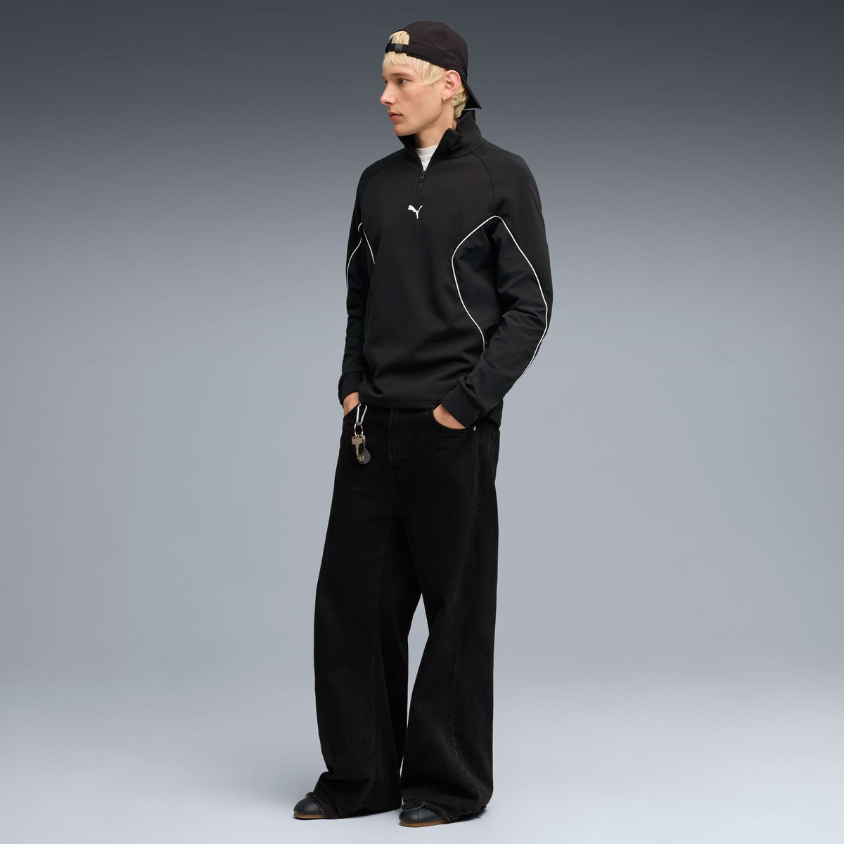 Puma PUMA Sport Mid Layer – schwarz