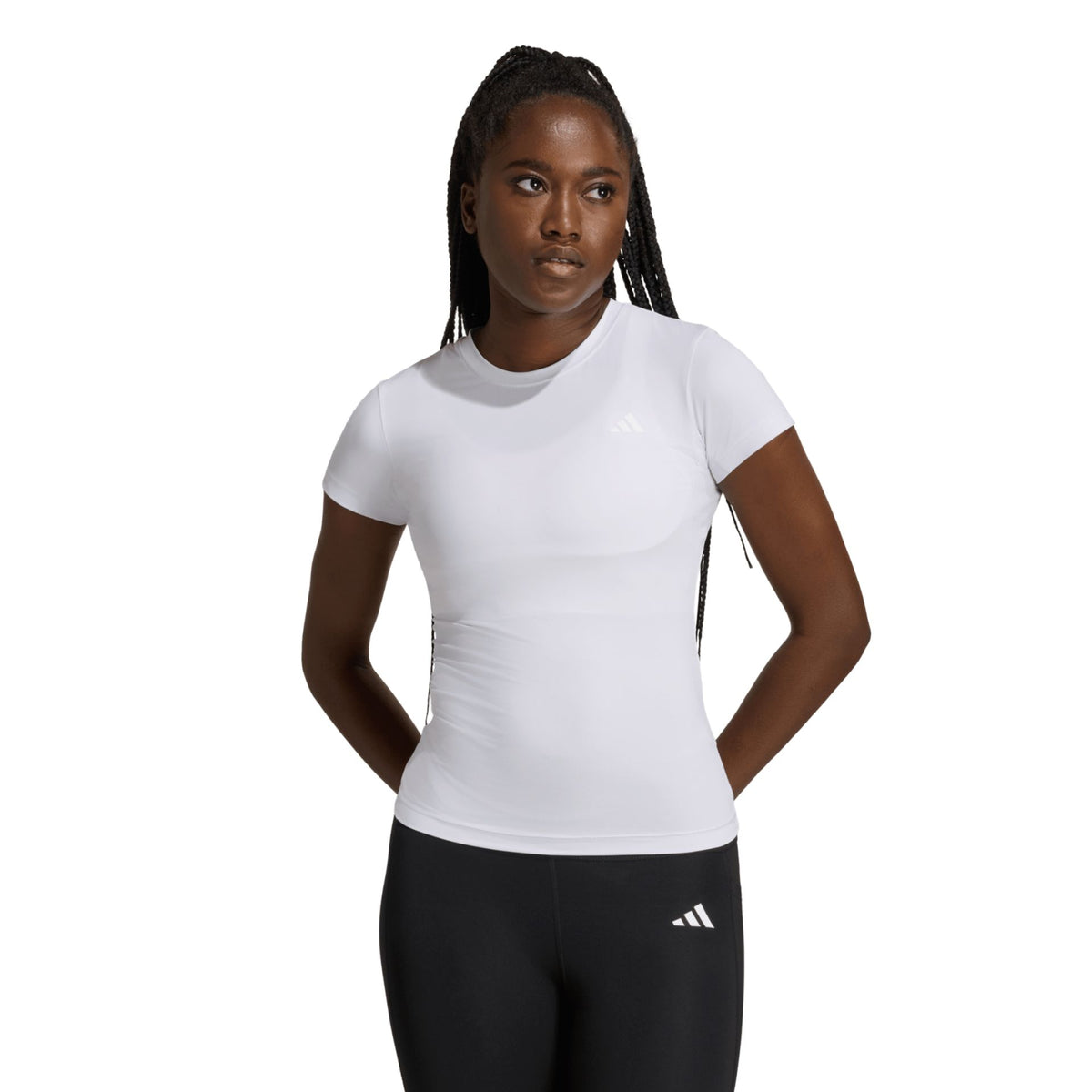 Adidas PWR ESS C TEE – violett