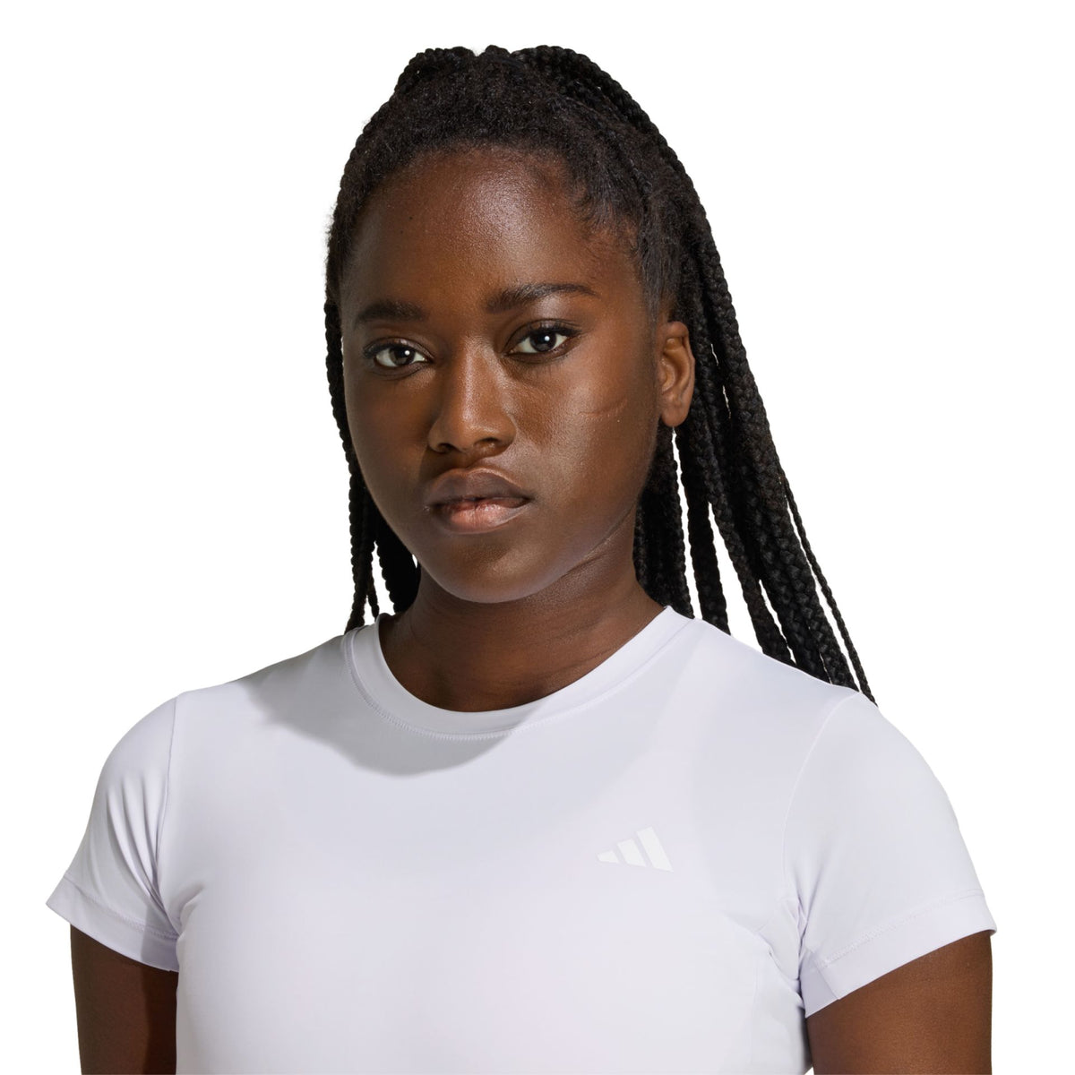 Adidas PWR ESS C TEE – violett
