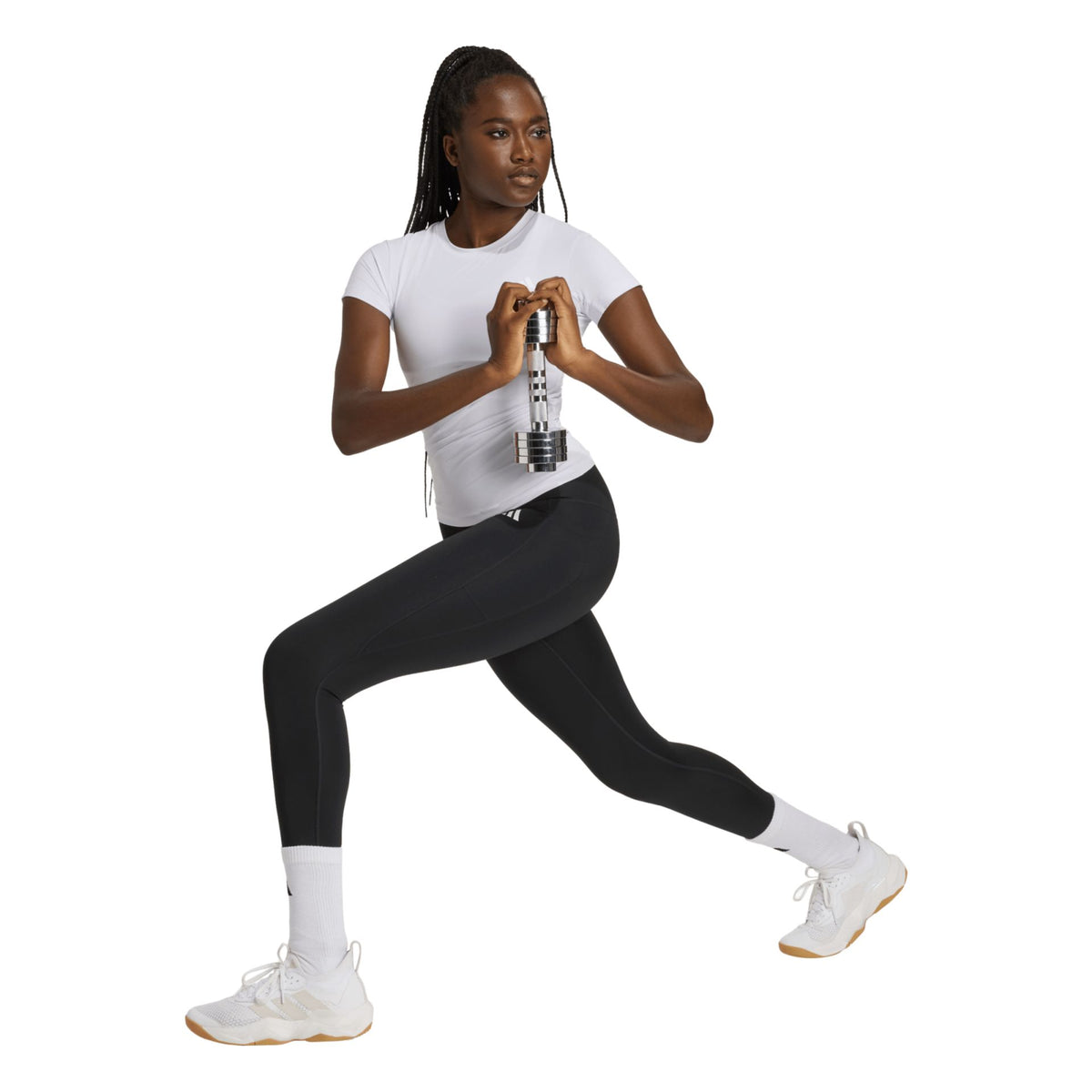 Adidas PWR ESS C TEE – violett