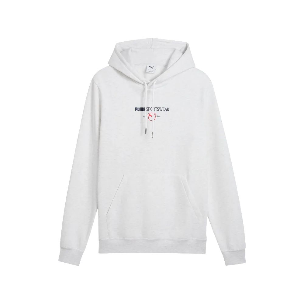 Puma PUMA CLASS Graphic Hoodie FL – weiß