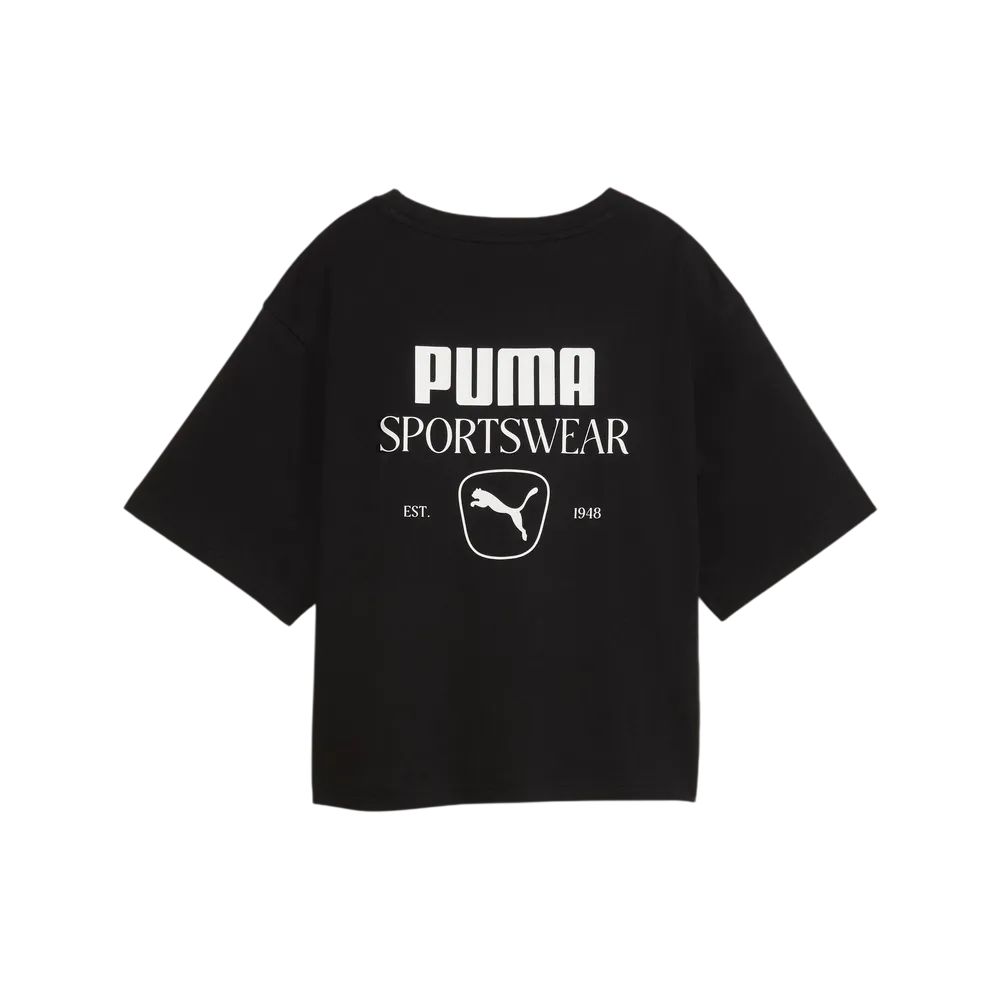 Puma PUMA CLASS Relaxed Graphic Tee – schwarz