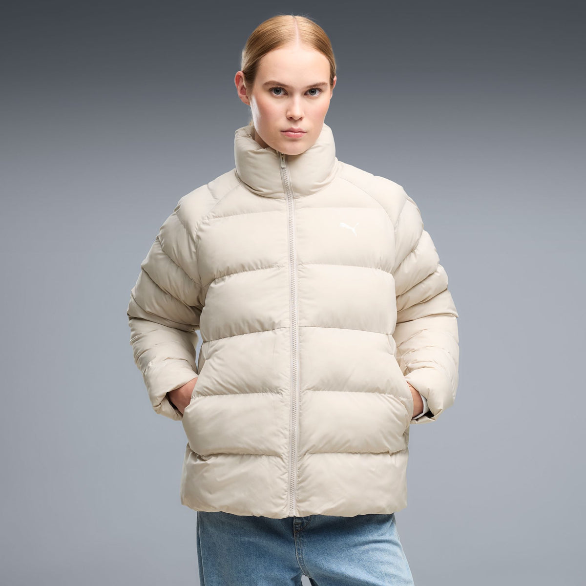 Puma Mono Jacket – beige