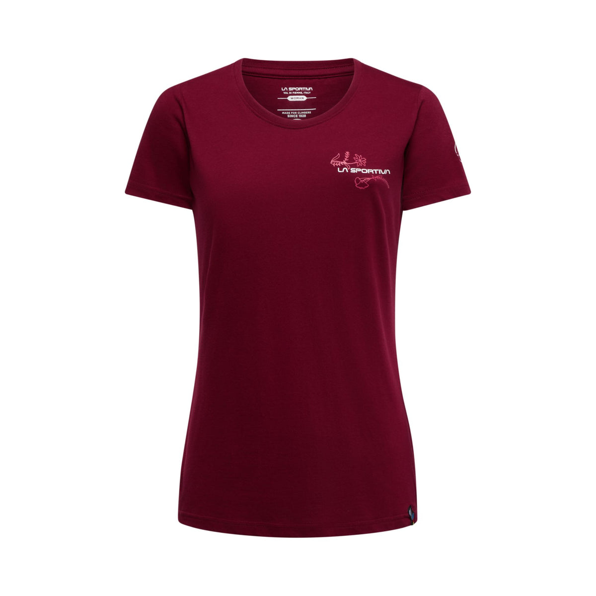 La Sportiva Climb Flower T-Shirt W – rot