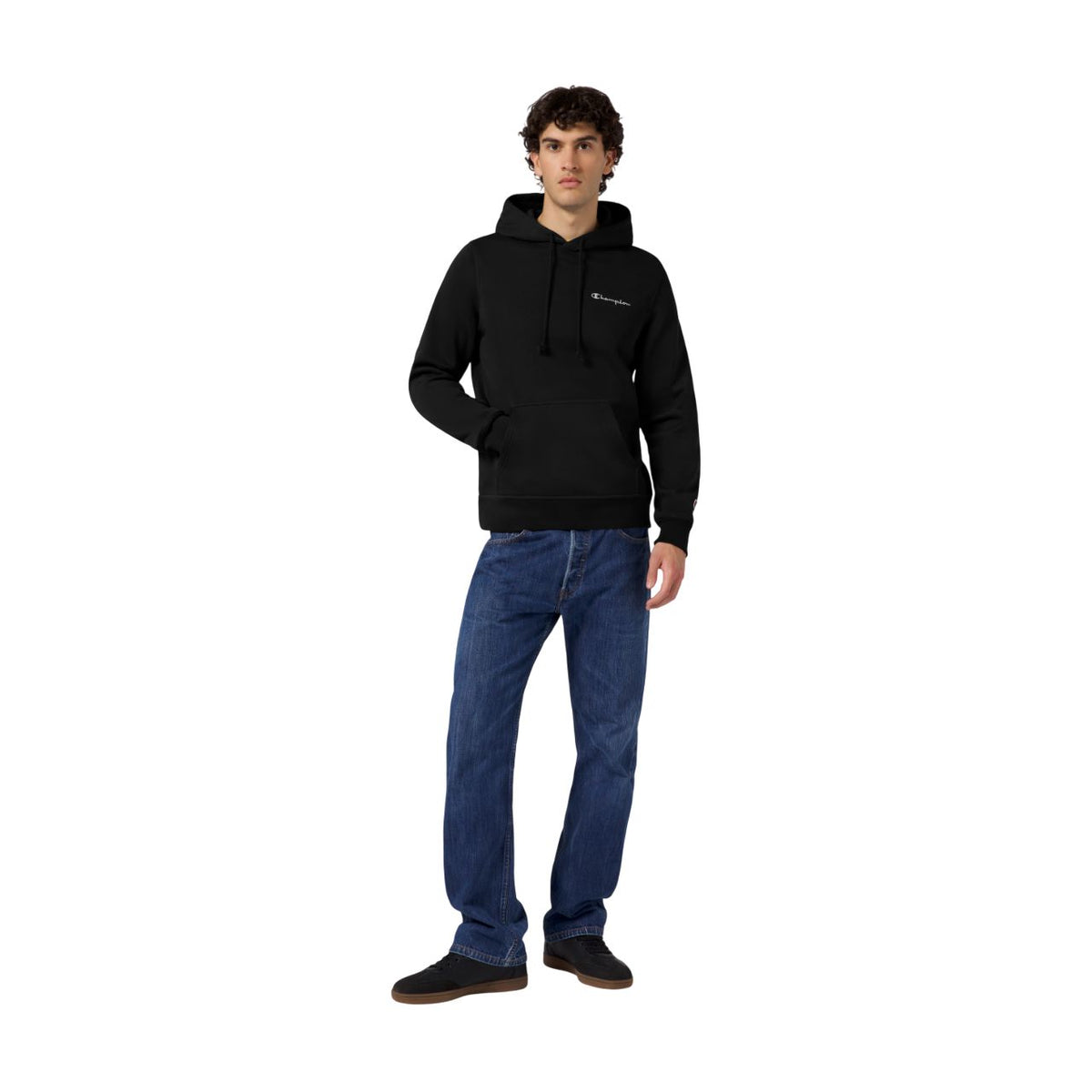 Champion Hooded Sweatshirt – dunkelblau/navy