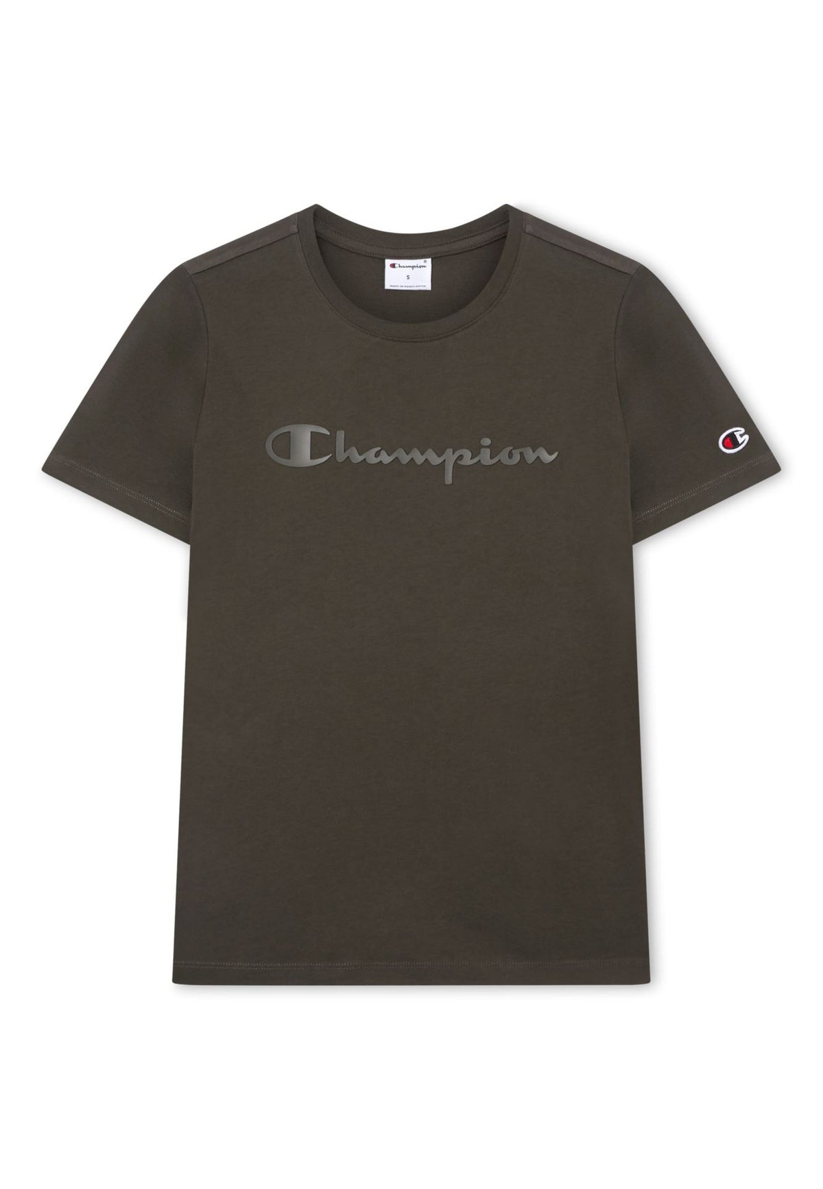 Champion SPORTWEAR T-SHIRT Slim Fit – grün