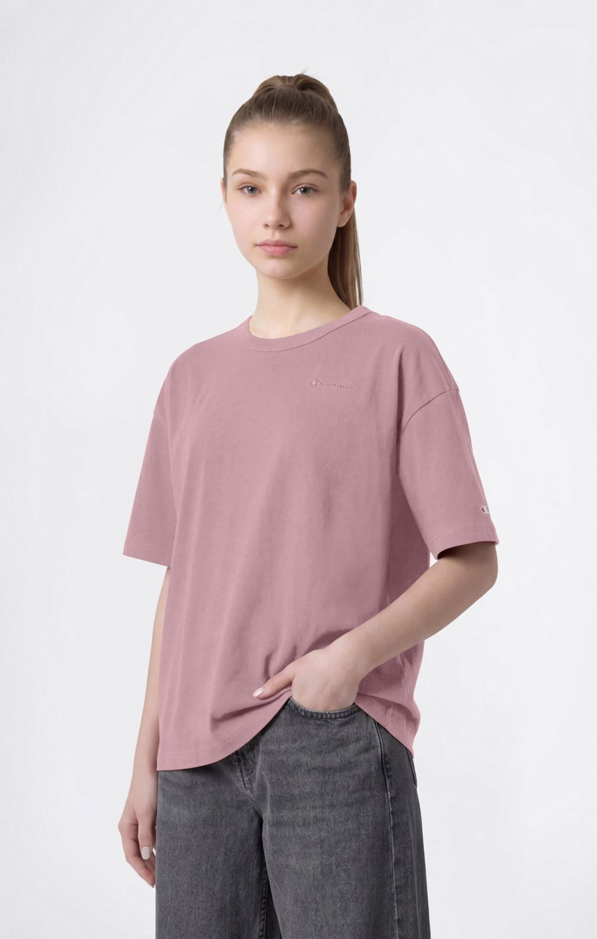 Champion SPORTWEAR T-SHIRT Oversized Fit – pink