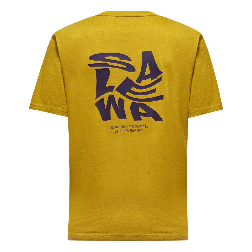 Salewa EAGLE KALEIDO T-SHIRT SS M – gelb