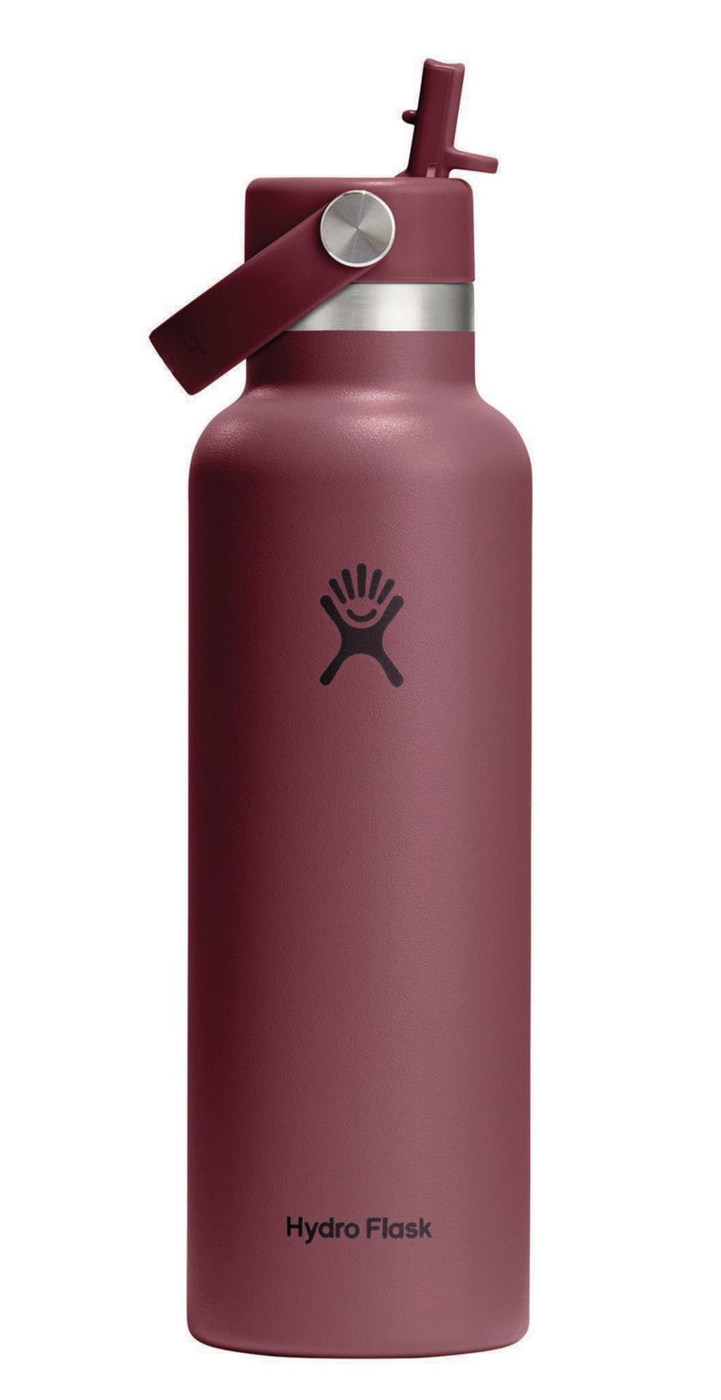 Hydro Flask 21OZ Standard Flex Straw Cap Burgundy