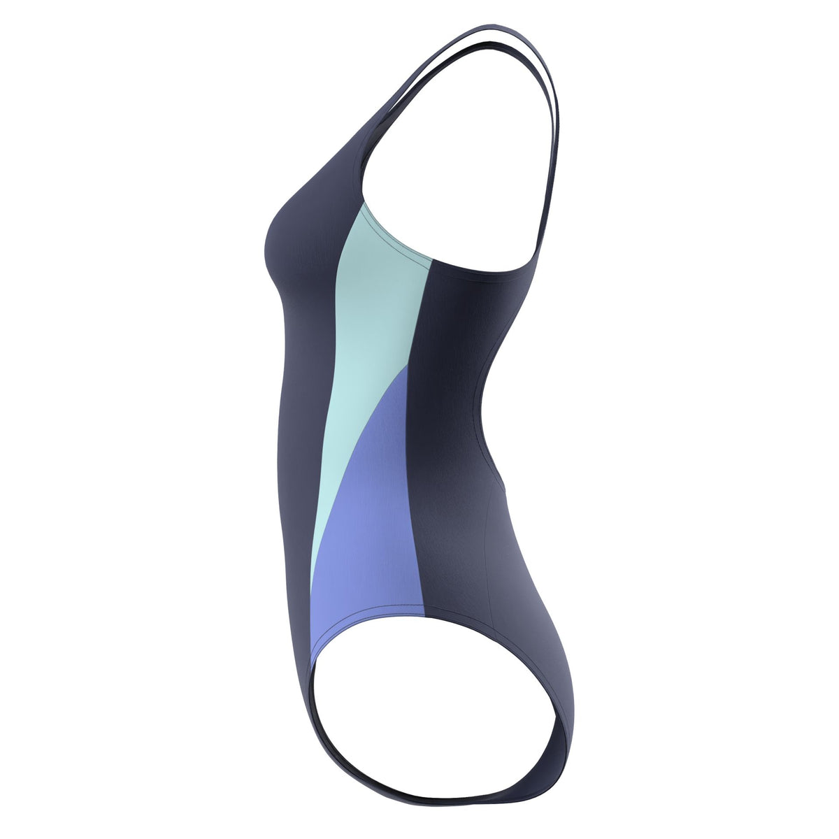 Speedo Colourblock Splice Muscleback Swimsuit