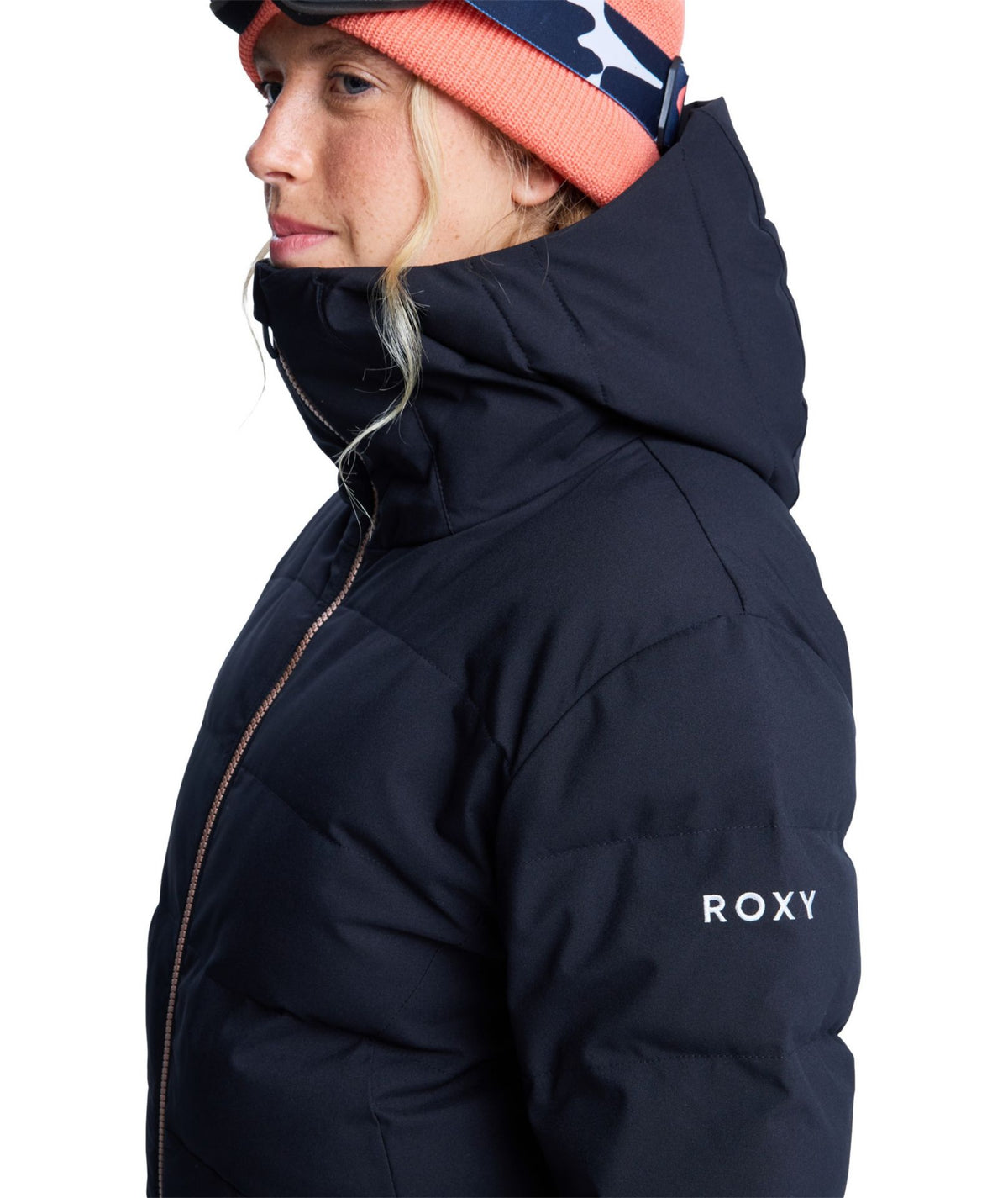 Roxy SNOWYHILL PUFFY JK TRUE BLACK