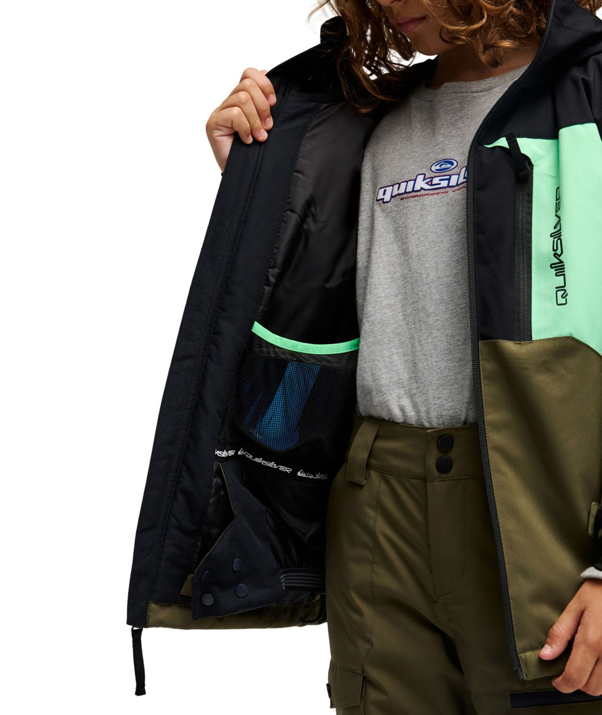 Quiksilver DAWSON YOUTH JK  GRAPE LEAF