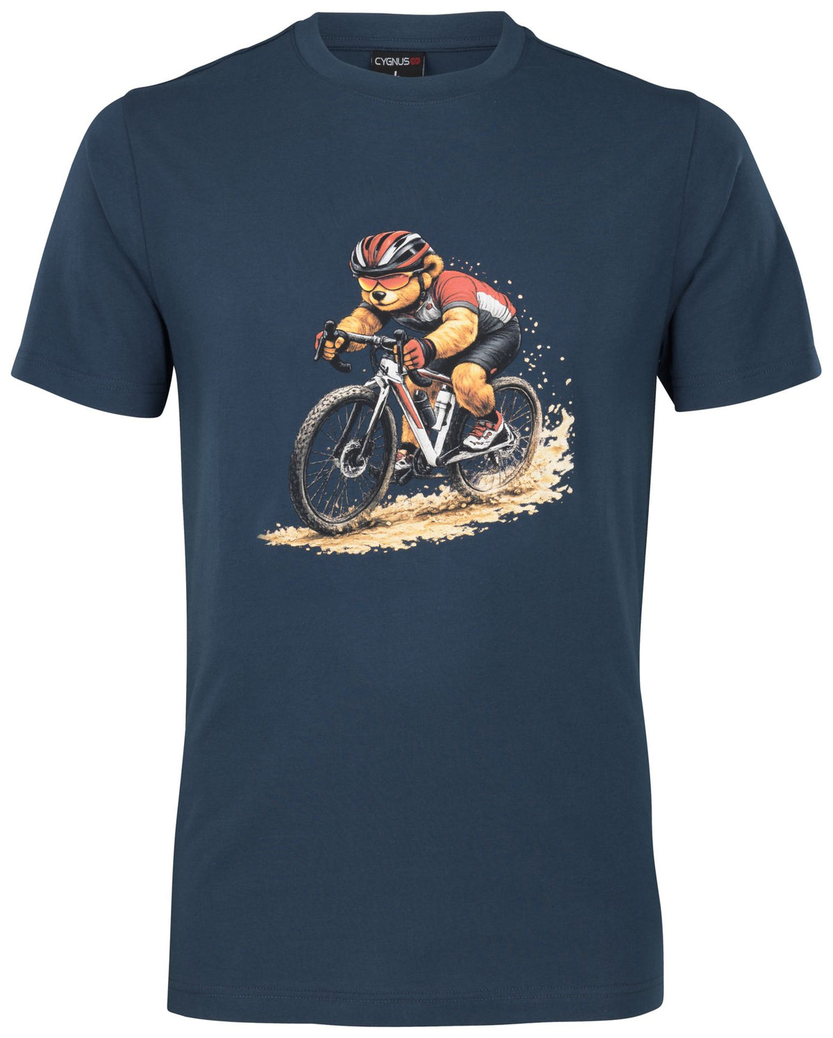 Cygnus ADULT T-SHIRT BEAR – dunkelblau/navy