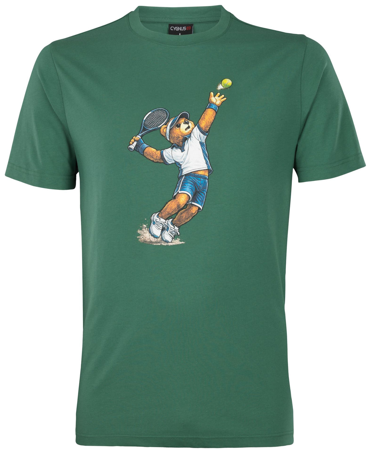 Cygnus ADULT T-SHIRT BEAR – grün