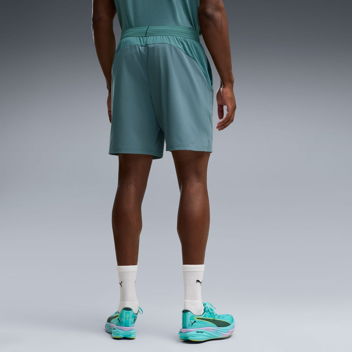 Puma M PUMA x HYROX 7" PWRTRAIN SHORT – grün