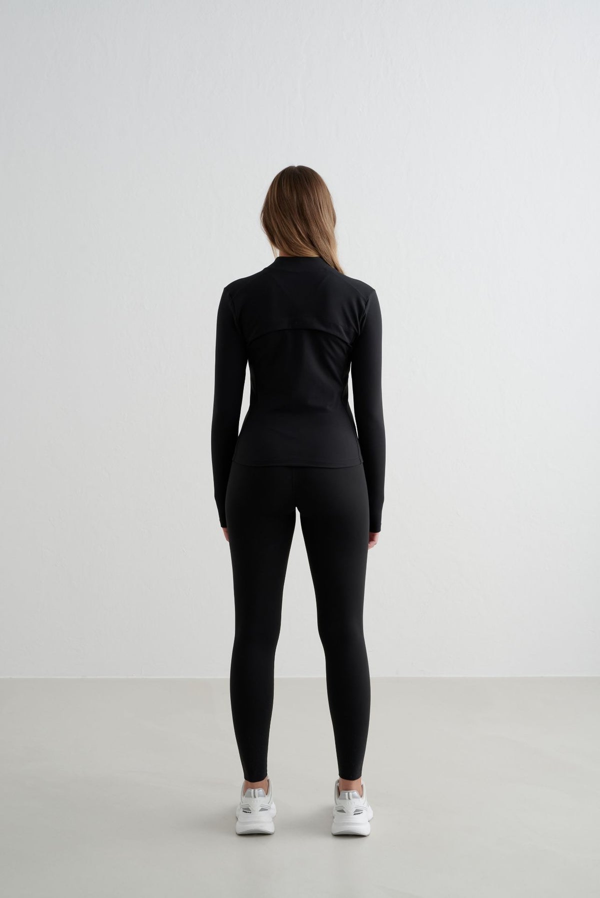 Aimn Sense Zip Jacket – schwarz