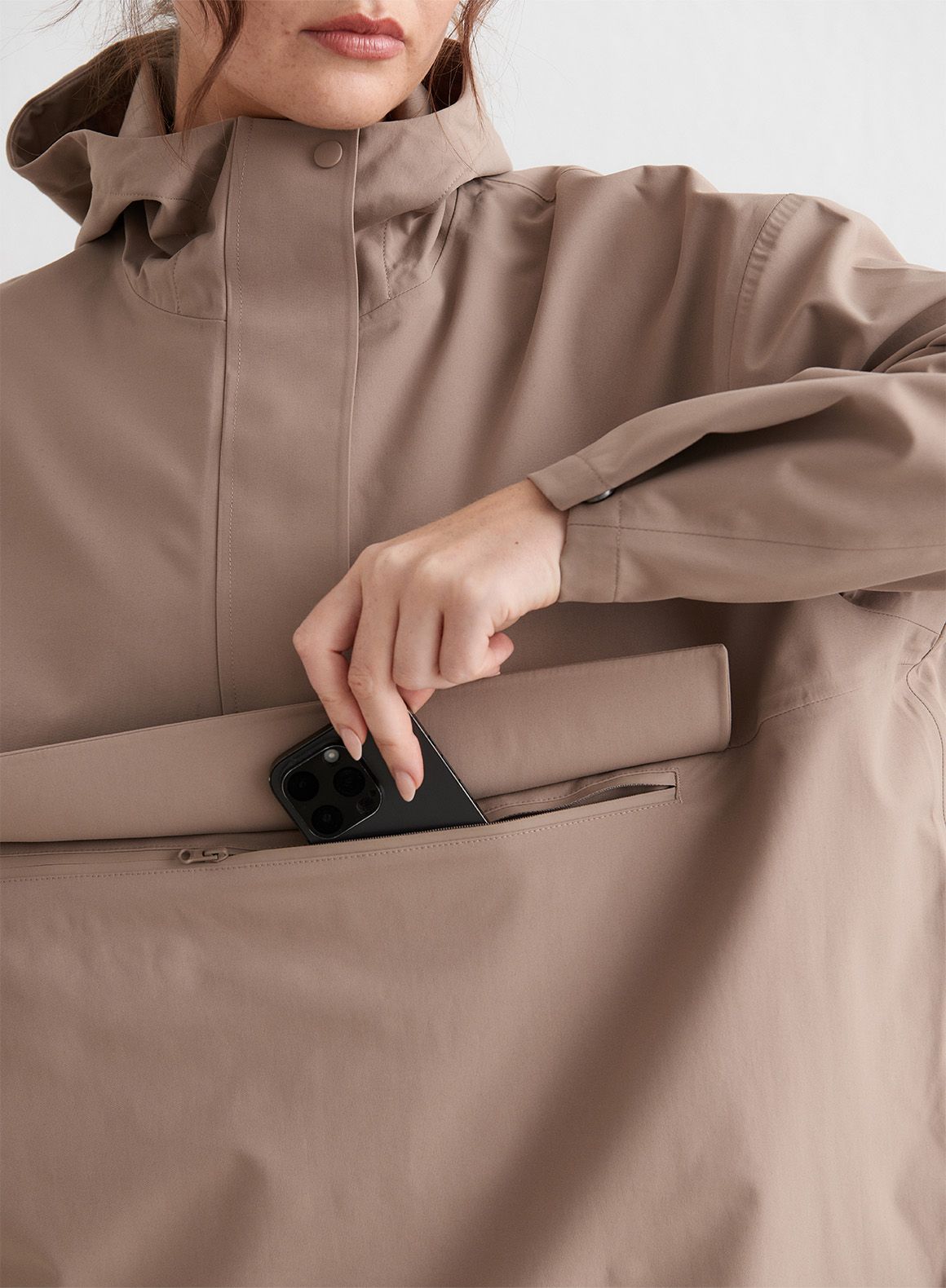 Aimn Oversized Anorak