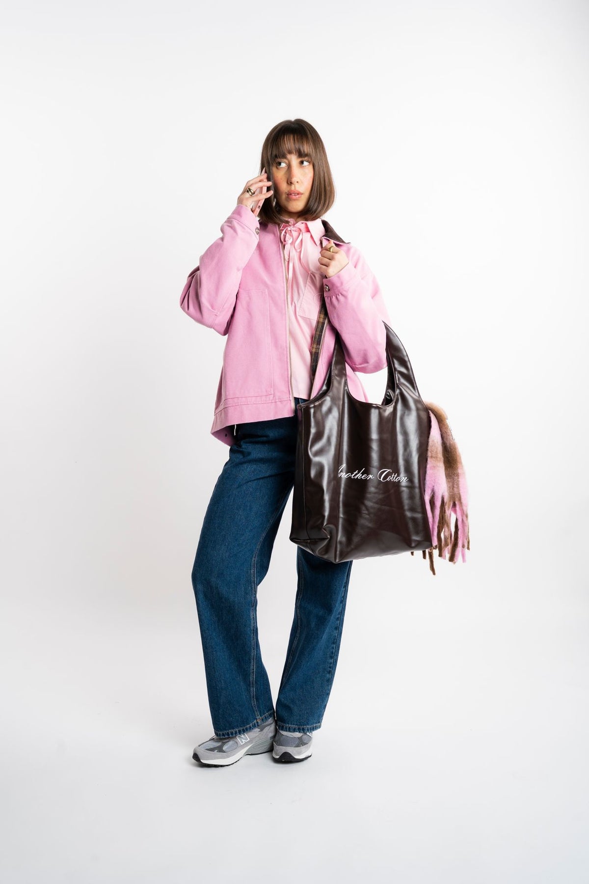 Another Cotton Lab Another Tote Bag – braun