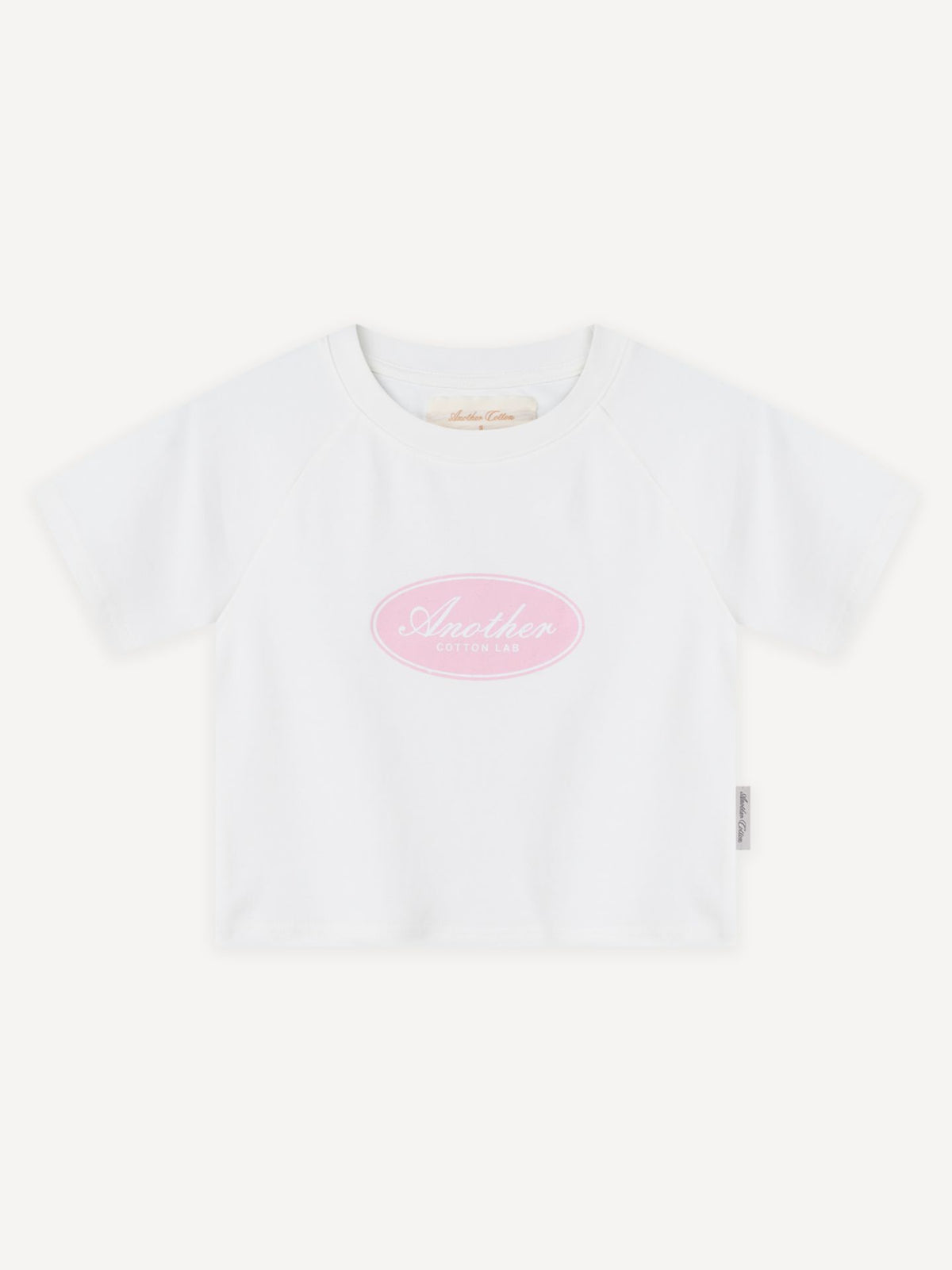 Another Cotton Lab Another Vintage Logo Crop Top