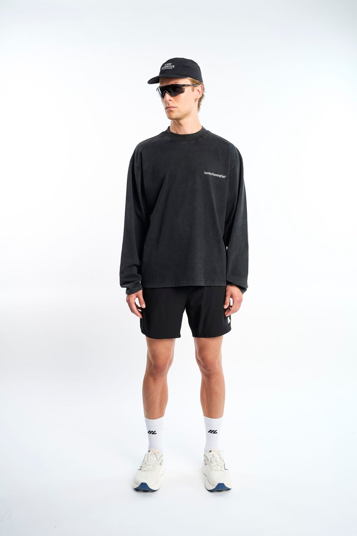 Another Cotton Lab SRC 2 in 1 Training Shorts – schwarz