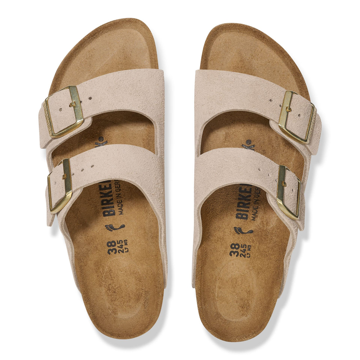 Birkenstock Arizona LEVE Dark Tea – beige