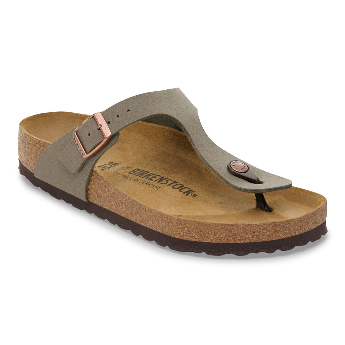 Birkenstock Gizeh BFBC Mocca – grau