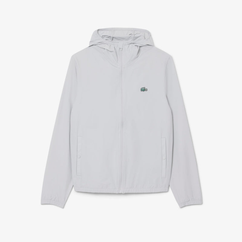 Lacoste Monochrome Ripstop Hooded Jacket